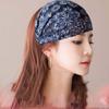 Bandaba Turban Lace Embroidered Headband Mesh Elastic Hair Hoop Wide Brimmed Hair Band  Girls