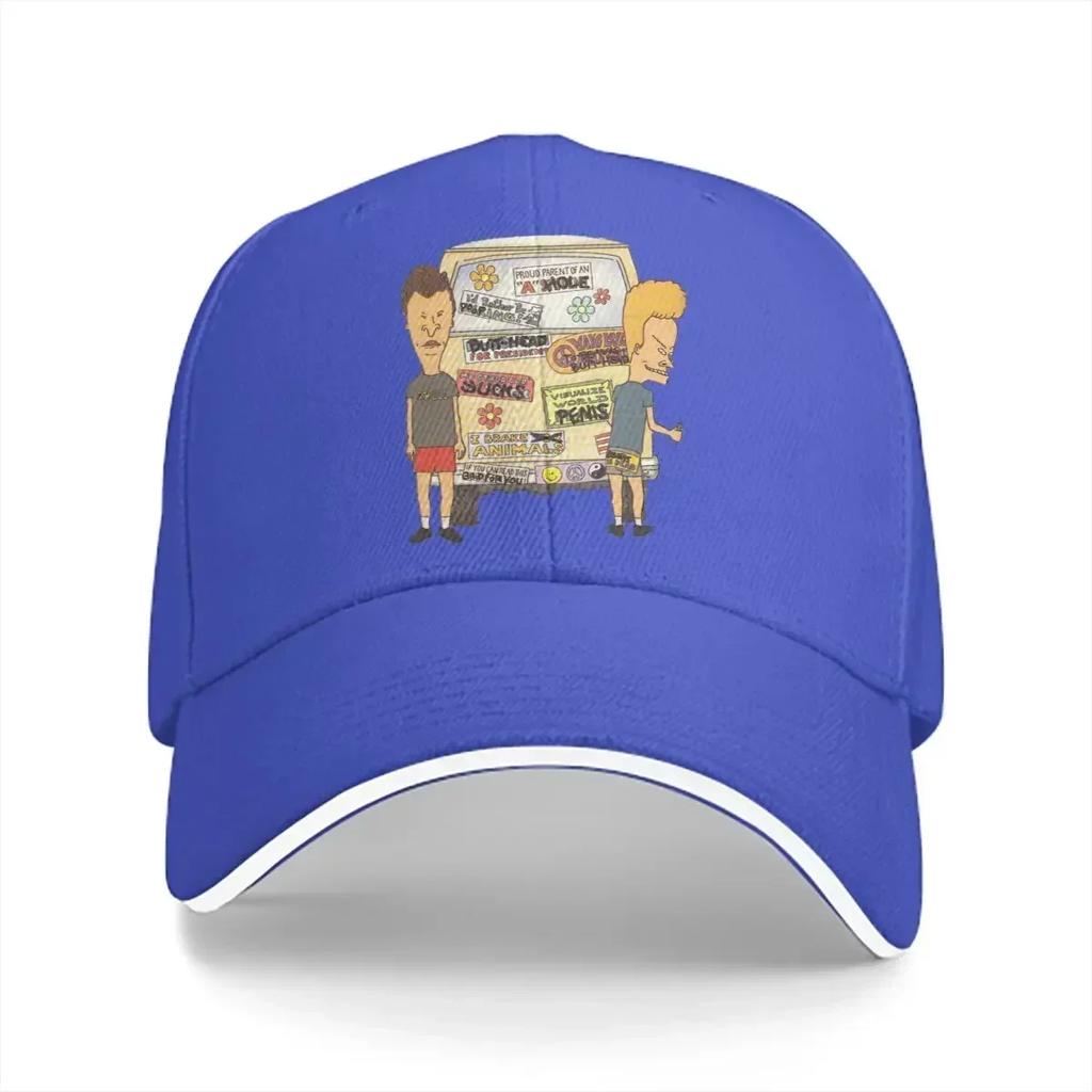 Cappelli da Papà a Colore Puro Cappello Casual da Campeggio Berretti con Visiera Cappellino con Visiera Beavis and Butthead