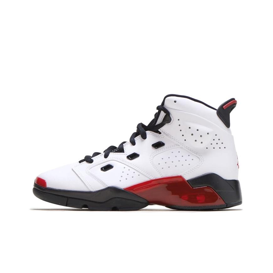 Air Jordan 6-17-23 GS Bianco Rosso Palestra Scarpe da Ginnastica Bambino Nero 428818-100