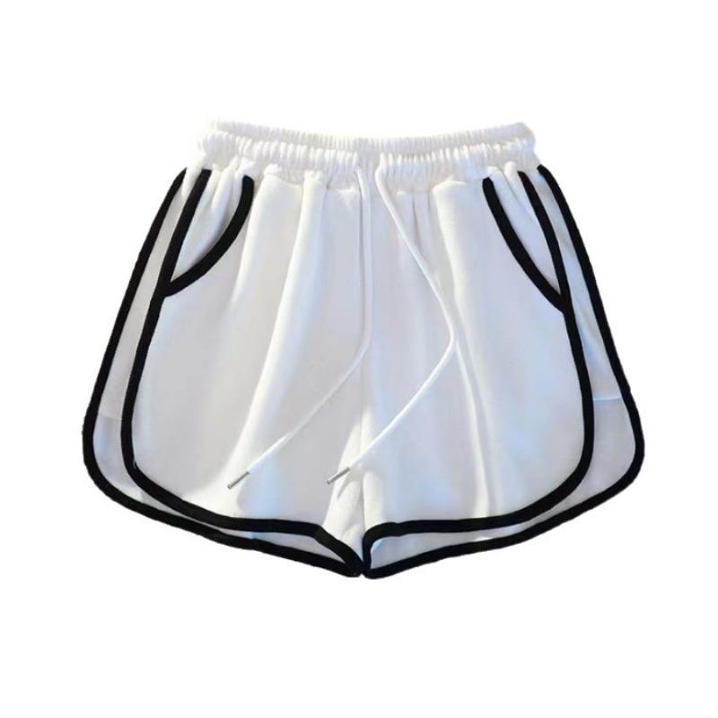 Shorts de Sport Vêtements Filles Nouvel Été Taille Haute Ample Slim Décontracté Grande Taille