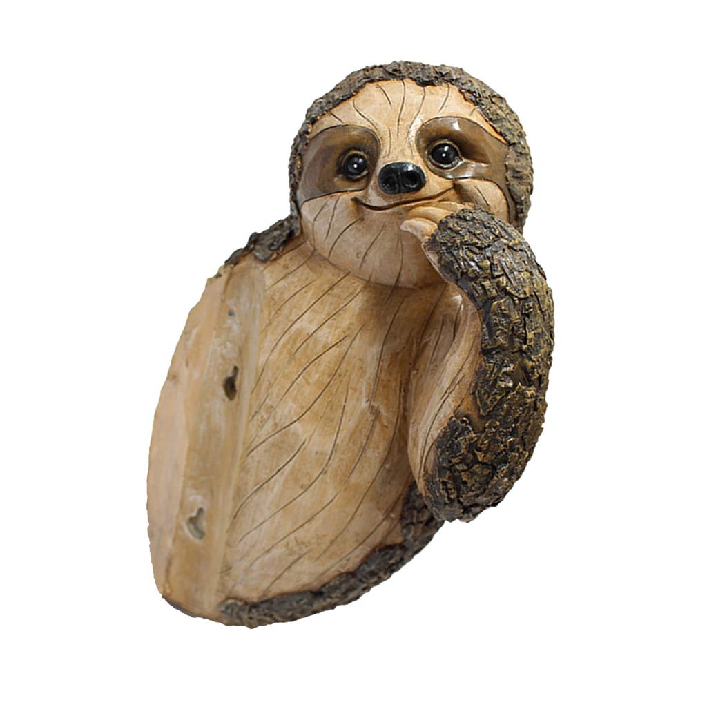 Sloth Statue Sloth Hanging Outdoor Tree Decoration Meticulous Handmade Sloth Animal Sculpture