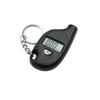 Mini kulcstartó stílusú gumiabroncs mérő digitális LCD kijelző autó gumiabroncs nyomásmérő műszer Autó motorkerékpár gumiabroncs biztonsági riasztó Új