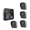 Allarme Viale Wireless Impermeabile IP65 Con Sensore di Movimento PIR Rilevamento Fino a 800 Metri Sistema di Allarme di Sicurezza