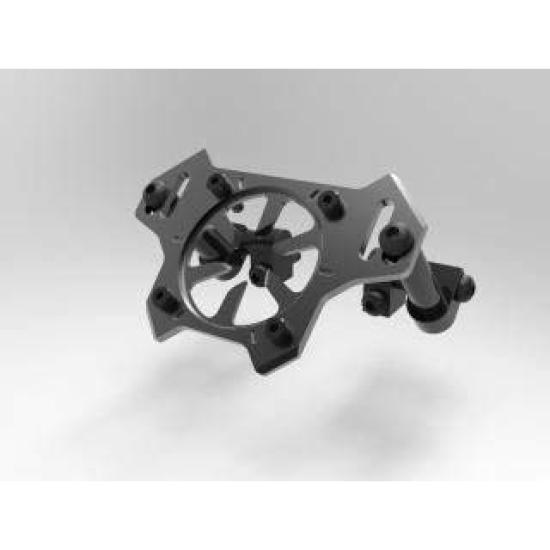 

Back mount plate V2 for black YD-2 (Jaeger compatible)