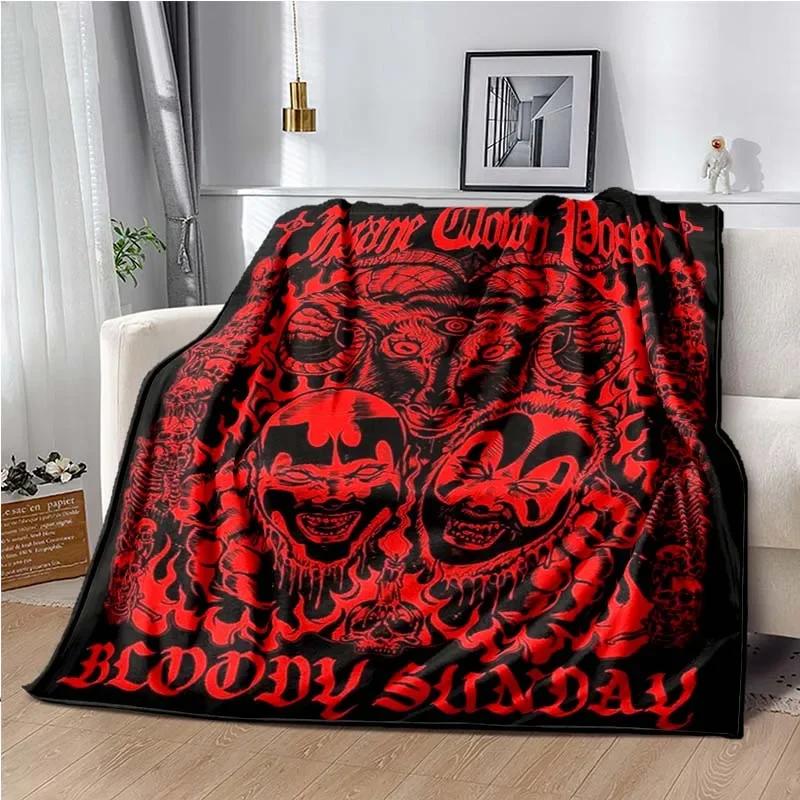 Insane Clown Posse Band ICP Juggalo Faygo Blanke,Can Also Be Used As A Bed Sheet,bath Towel,knee or Nap Car Office Sofa Blankets