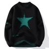 Vintage Men's Winter Loose and Thick Round Neck Knitted Casual Men's Sweater