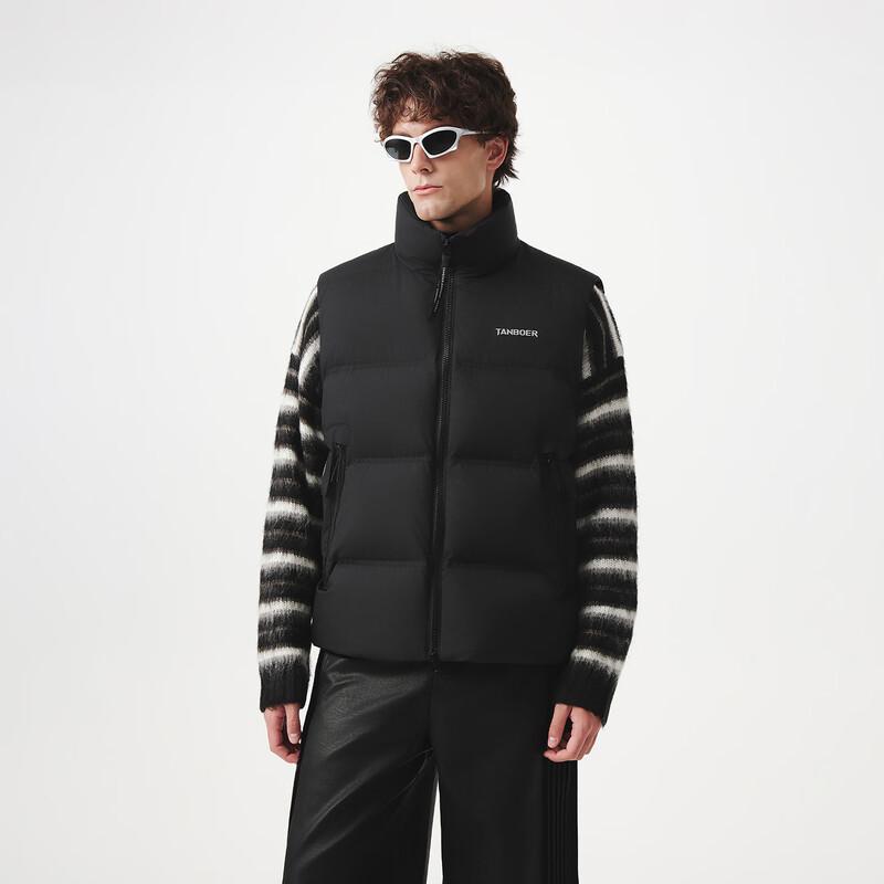 Tanboer Men's Stand-Collar Down Vest