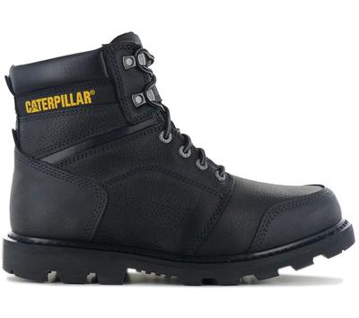 CAT Allerton Boots - Stivali da uomo in pelle neri P725445 ORIGINALI Scarpe