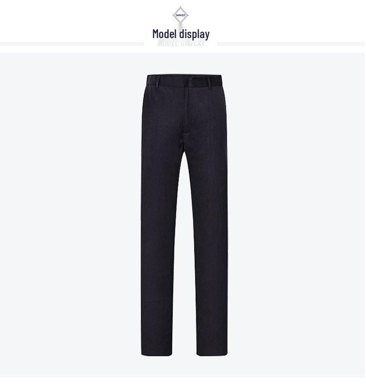 Spring/Summer Men's Slim Fit Iron-Free Straight Leg Dress Pants