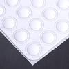 1 X 25Pcs Nail Color Button UV Gel Polish Display Label Sticker Adhesive Paster