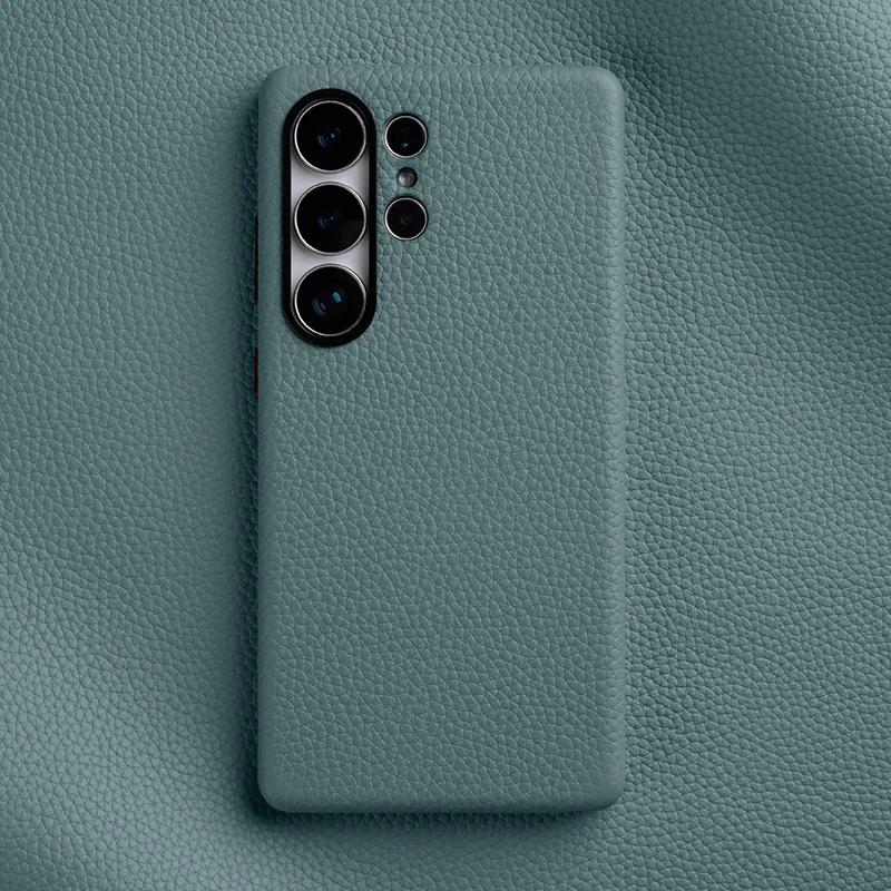 Originální kožené pouzdro Melkco pro Samsung Galaxy S26 S25 Ultra S26 Plus + Magnetický luxusní kryt Prémiová pouzdra na telefon pro S26 Ultra