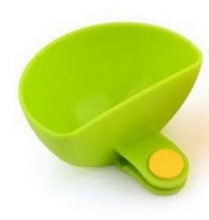 

Seasoning Sauce Clip Bowl Food Salad Tomato Seasoning Sauce Reusable Vinegar Condiment Plastic Tray with Clip Kitchen Gadgets зелёный