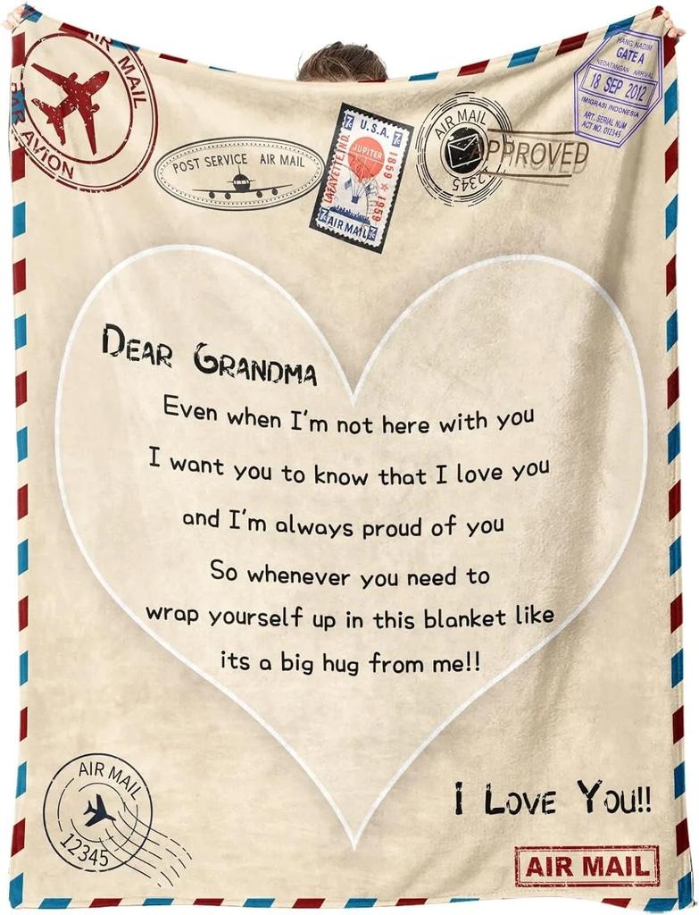 Idea Gifts For Dad Blankets for Father's Day Mother's Day Anniversary Birthday Thanksgiving for Mom Uncle Aunt Grandpa Grandma