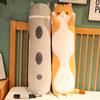 Cute and Soft Long Cat Plush Toy Ultra Kawaii Cat Hug Pillow Body Animal Sleeping Companion Kids Birthday Gift