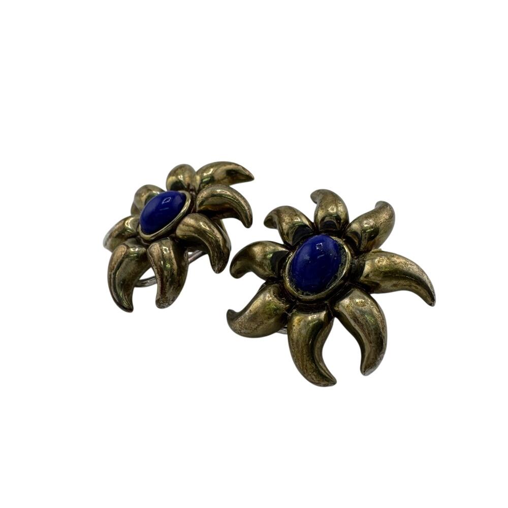 

TIFFANY&Co. lapis lazuli Silver925 Earring blue Silver925 Women Used
