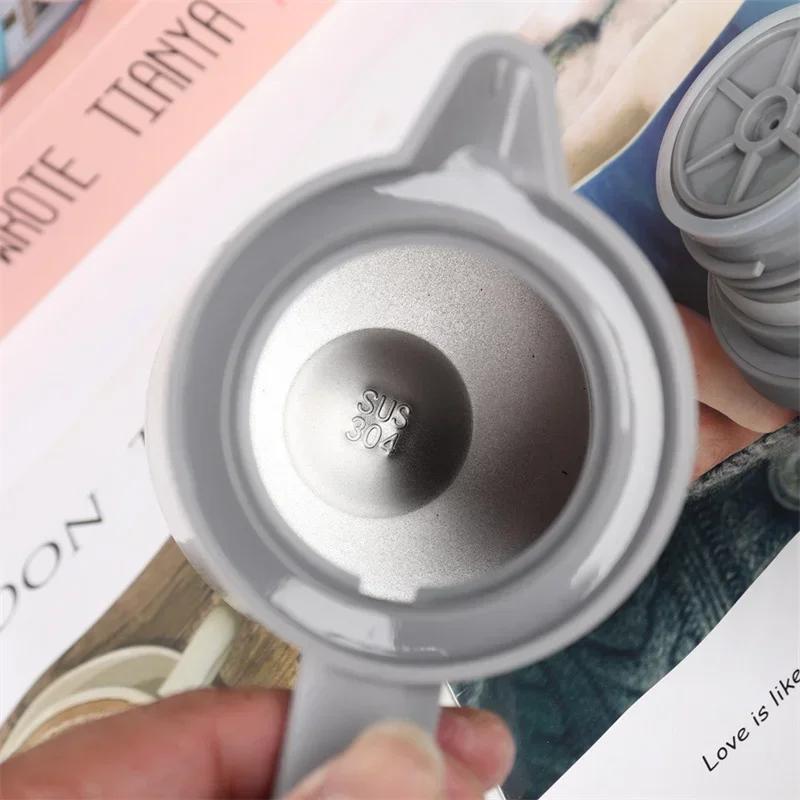 304 Stainless Steel Insulated Kettle Coffee Pot 800ml Dual Layer Vacuum Hot Kettle Coffee Pot Leakproof Insulation Moka Pot