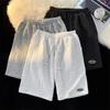 Costum Casual de Vară pentru Bărbați Set din Două Piese Stil Elegant Simplu Tricou Larg cu Mânecă Scurtă