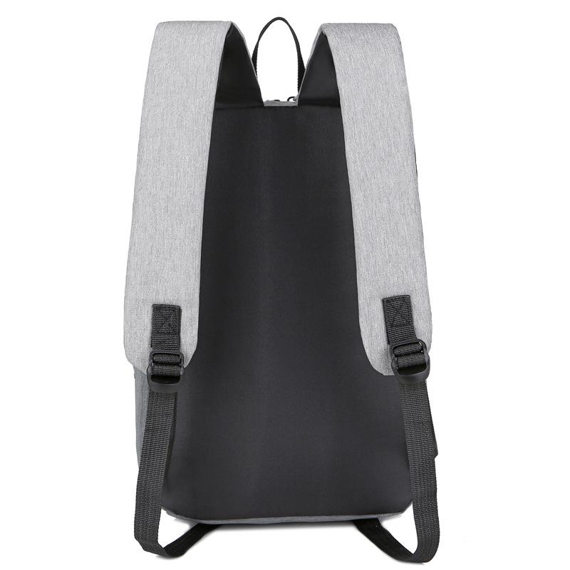 Sac à dos de voyage élégant à blocs de couleurs, style coréen, grande capacité, unisexe, personnalisable.