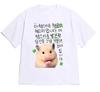 Unisex Cute Summer Hamster Meme Graphic Tshirt Funny Small Pet Animal Print Short Sleeve Casual Kawaii Streetwear Tee Top