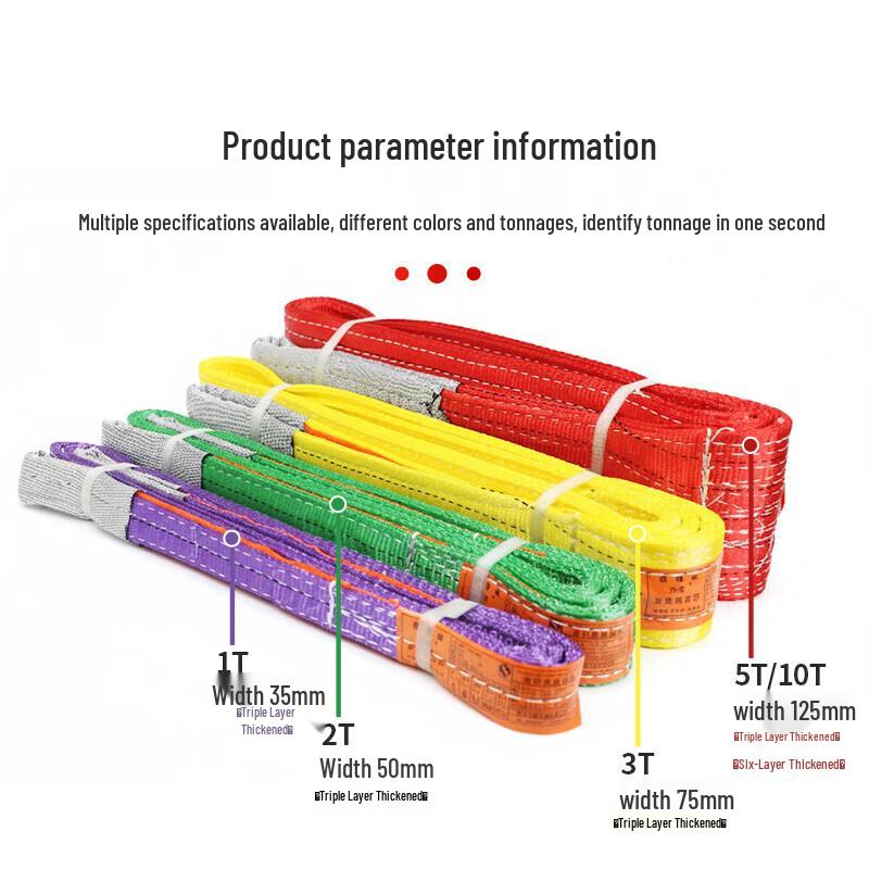 Tiger King Colored Flat Lifting Sling