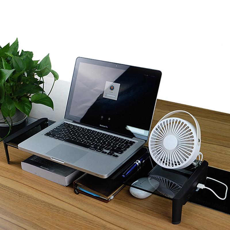 Buy Hub Stand Fast Riser with Monitor Desk USB Charger 4ports Bar Space ...