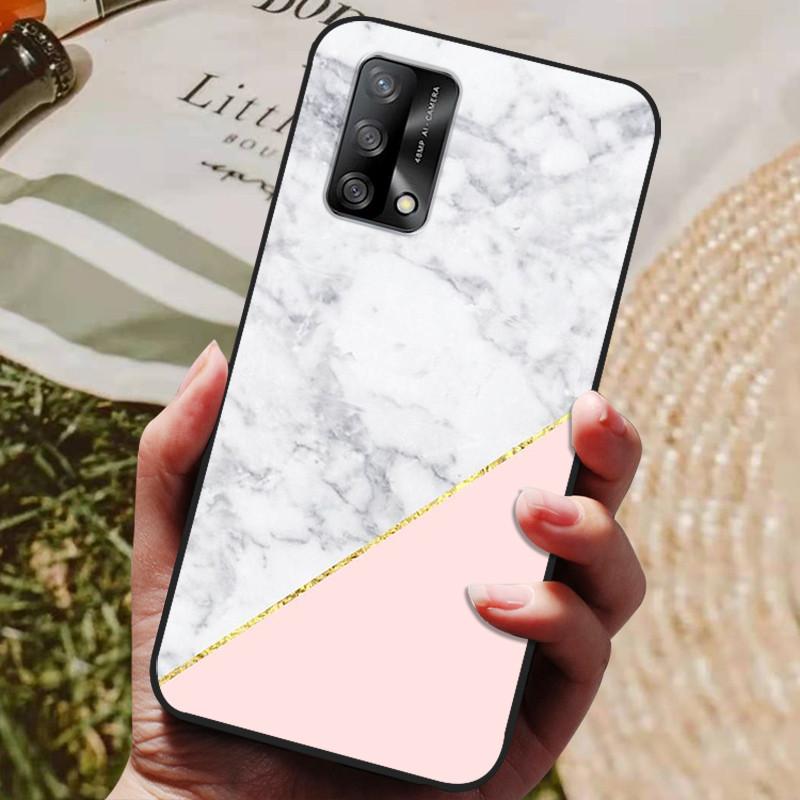 for Oppo F19 Case Soft Silicone Back Cover TPU Phone Case for Oppo F19 Pro Plus 5G Bumper Coque for Oppo F19 F 19 Fundas Shell
