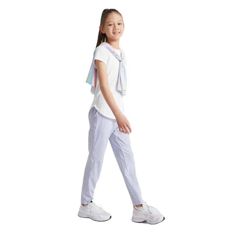 Unisex Yoga Leggings: Lightweight, Breathable, Solid Color Fitness Pants for Men, Women, and Children