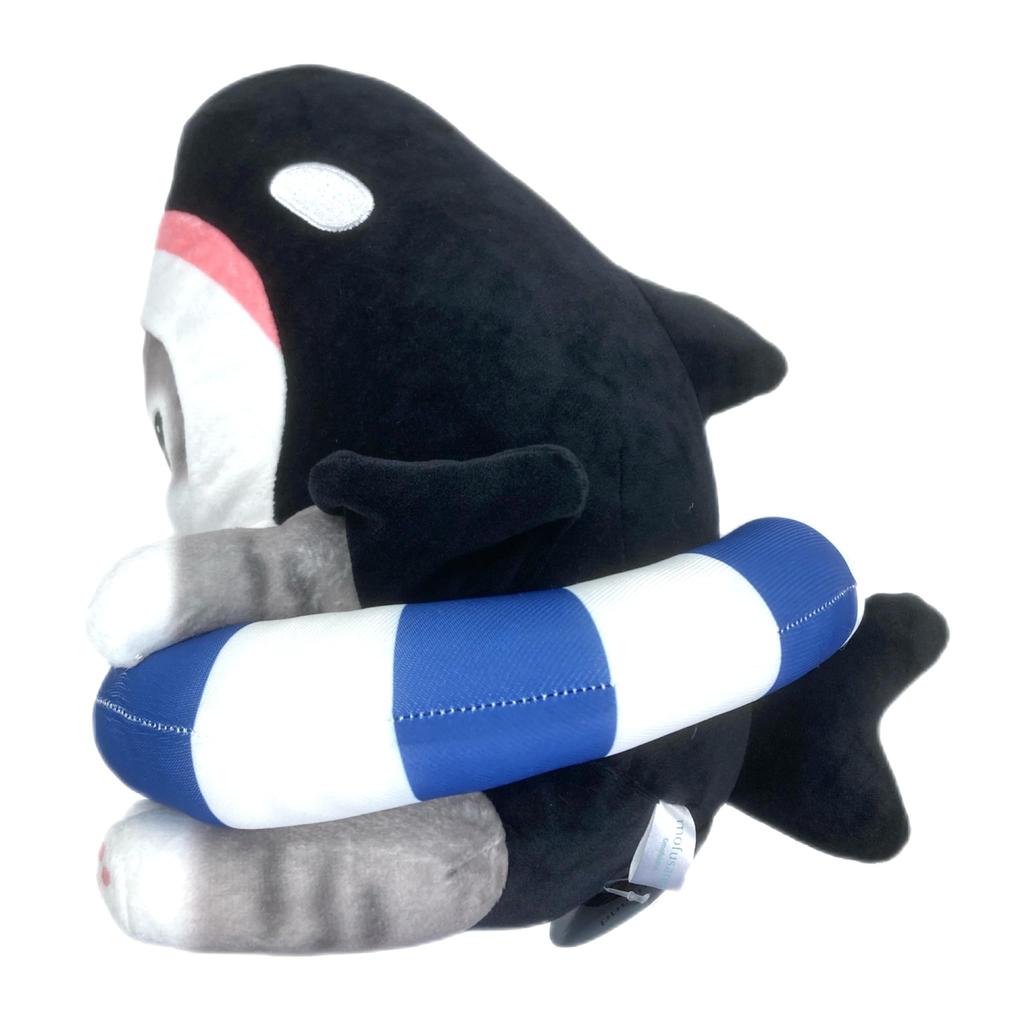 mofusand Shark Cat & Killer Whale Cat Big Plush Toy, Approx. 28cm (Killer Whale Cat)