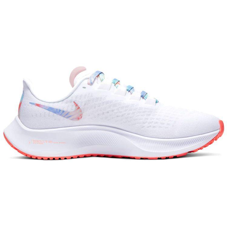 Nike Air Zoom Pegasus 37 Tie-Dye Women Sneakers White Bright-Mango Multi-Color DD9667-100