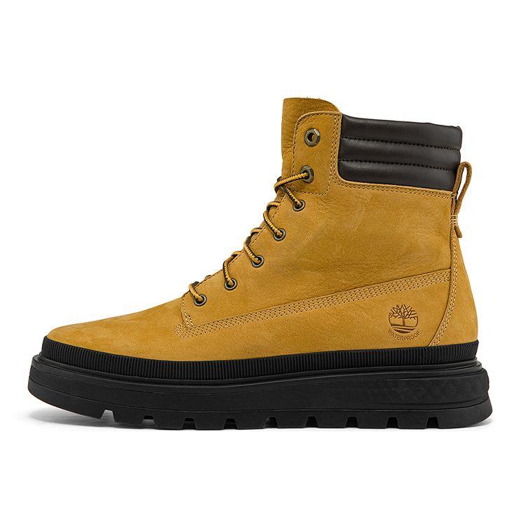 

Timberland Короткие повседневные кожаные ботинки Martin женские ботинки пшеничного цвета A2JQ6W 37.5