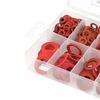 600 PCS 12 Different Sizes Fiber Flat Washers Kit With Plastic Storage Box Insulation Washer Assortment