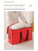 Waterproof Foldable Quilt Storage Bag - Large Capacity Portable Cotton Tote