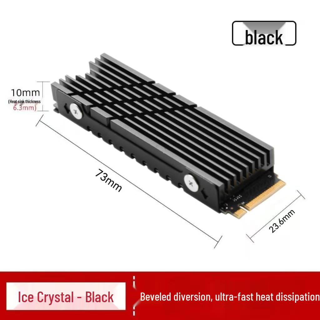 Iceberg M2 Pro SSD Cooler: Supports PS5 2280 NVMe M.2 Solid State Drives