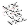2.5V V6 V8 VX VXR TXL VXL Emblem for Toyota Reiz Land Cruiser Prado Rav4 Tundra Trunk Lid Sticker Displacement Auto Accessories AD6