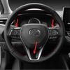 Carbon Fiber Steering Wheel Switch Trims For Corolla Cross   Accessories