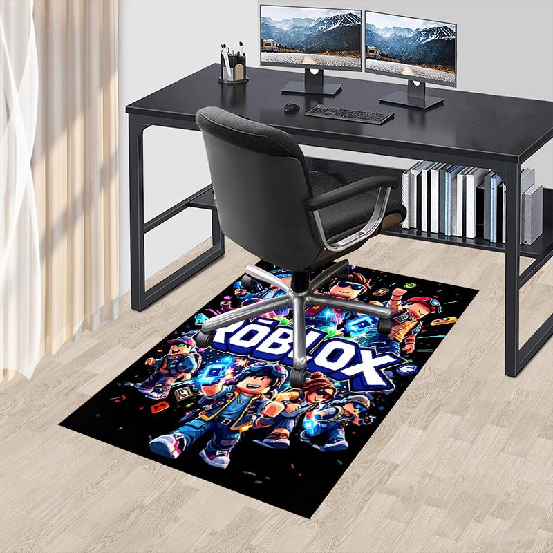 Roblox Virtual Adventures Carpet For Playroom Bedroom Living Room Sofa Home Decorkids Game Area Rug Nonslip Floor Mat