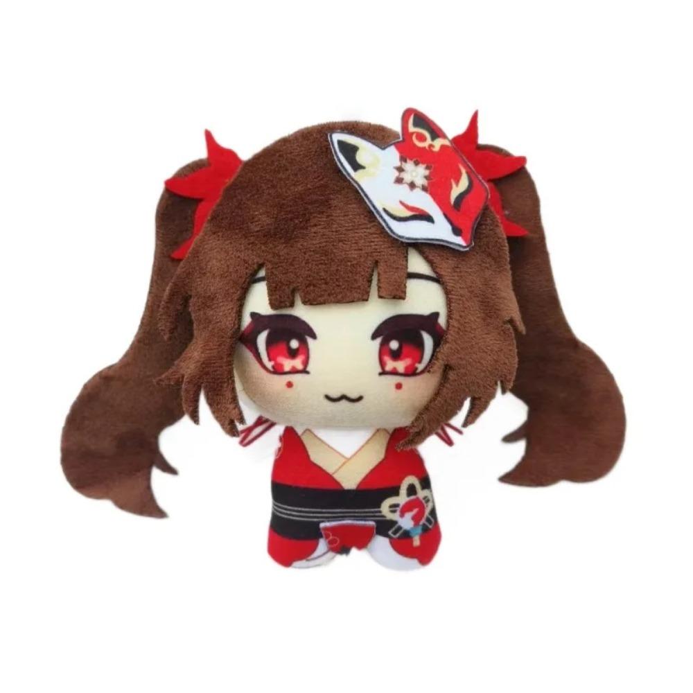 Hra Honkai: Star Rail 10cm plyšová panenka Sparkle Firefly Bailu Dan Heng Nunu s potištěným vzorem přívěsek na klíče dárek