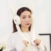 Caps Moving Rabbit Earmuffs Ears Protection Ear Warmers Winter Plush Ear Muffs