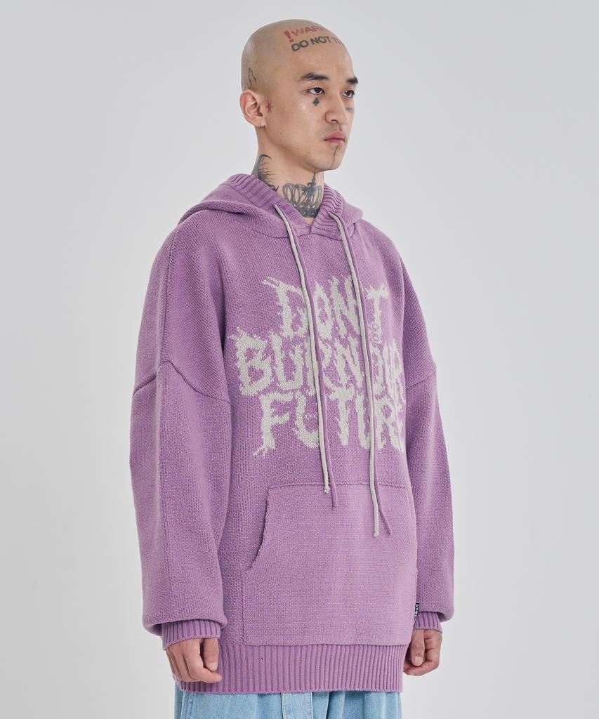 AJOBYAJO [Pba] Dbof Wool Knit Hoodie [Pink]