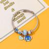 Stitch Cartoon Anhänger Perlenarmband Mit Zinklegierung Charme Zum Verschenken