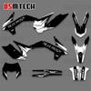 DSMTECH Full Graphics Decals Stickers kits For KTM EXC EXCF XCW 2014- 2016 125-200 250 300 350 450-500 SX SXF 2013-2015
