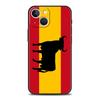 Spanien Stier Flagge Luxus Handyhülle Für iPhone 16 13 15 14 12 11 Pro MAX XR X SE XS 7 8 Plus Weiches TPU Stoßfeste Hülle