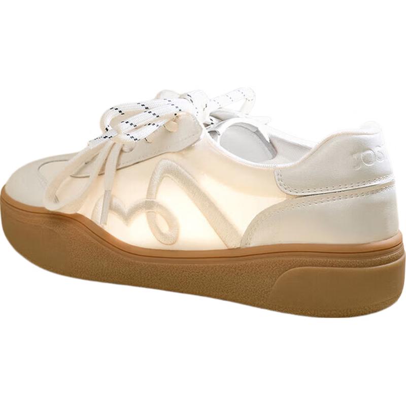 Josiny Women s Casual Platform German Trainer Sneakers 38