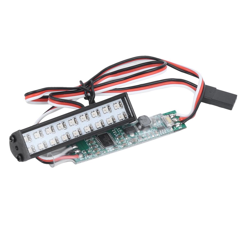 18LED Colorful RC Roof Light High Brightness Light 55mm Length Fit for Traxxas RC Car