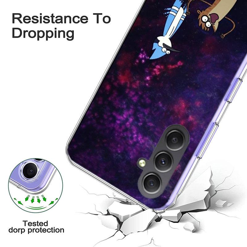 Cartoon Regulars Cute Show Phone Case for Samsung A55 A35 A25 A15 A07 A05S A16 A17 A26 A36 A37 A56 A57 Galaxy Note 20 10 A50S A7