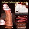 Silicone Realistic Dildo & Butt Plug - Soft Flesh Female Masturbation Toy