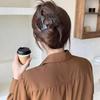 Large Flat Claw Clip: Comfortable, No-Pull Hair Accessory for Stylish Updos - Women's High-End 2025 Duckbill Design