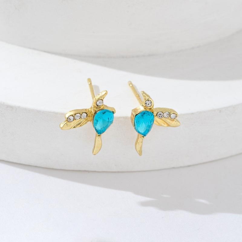 Urocze Kolorowe Ptaszki Damskie Kolczyki Wiszące Impreza Taneczna Dziewczęce Akcesoria Mody Delikatne Kolczyki z Małym Ptaszkiem