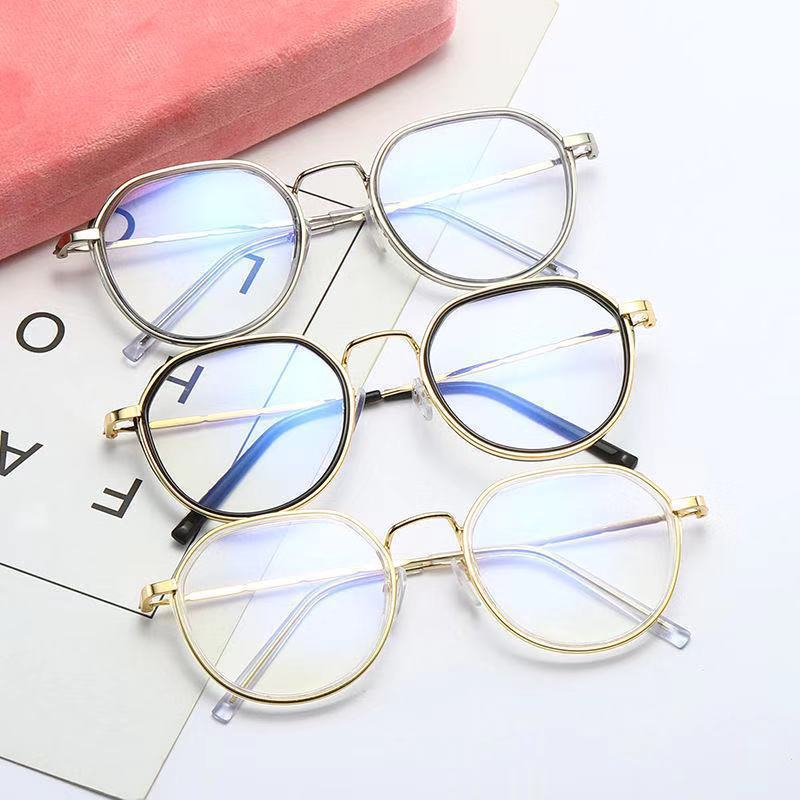 Brýle proti modrému světlu Dámský módní trend Brýle s velkým rámem Trend na TikToku Stejný styl Brýle na krátkozrakost