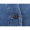 2026 Women's Street Fashion: V-Neck Drop Shoulder Denim Jacket